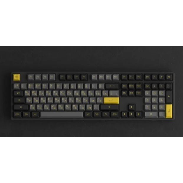 Клавиатура Akko 5108S Black & Gold (Akko CS Jelly Pink)